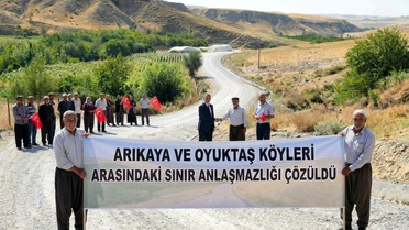 Batman Kozluk'ta Arıkaya ve Oyuktaş'ın arazi sınırı Valilik kararıyla netleşti