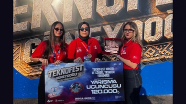 BAÜN'lü Karnas Takımı TEKNOFEST 2026'da ana sahne tasarımı kategorisinde üçüncü oldu
