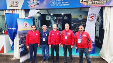 BŞEÜ'nün TEKNOFEST 2026 standını YÖK ve TÜBİTAK başkanları ziyaret etti