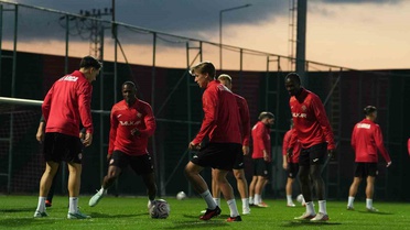 Çorum FK, Gaziantep FK deplasmanı hazırlıklarını Burak Yılmaz yönetiminde sürdürdü