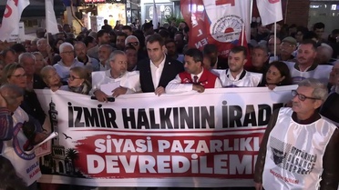 Cumhuriyet ve Emek Bileşenlerinden Cemil Tugay’a tepki: Yetkiyi veren İzmir halkıdır