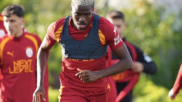 Galatasaray'a Osimhen'den müjde