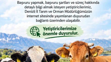Tarım ve Orman Bakanlığı 480 bin baş sığır ithalatı başvuruları 16 Ekim'de sona erecek