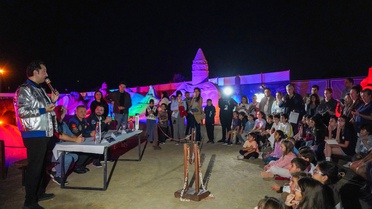 Alper Gezeravcı ve astronotlar Antalya'da yaklaşık 150 çocuğun sorularını yanıtladı