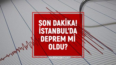 İstanbul'da deprem mi oldu? SON DAKİKA! 7 Ekim İstanbul'da az önce nerede deprem oldu?