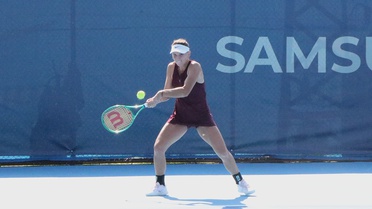Ayla Aksu Kahraman, Samsun Open'da Arango'yu 6-3 ve 6-2 yenerek son 16'ya yükseldi.