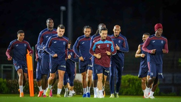 Trabzonspor, Samsunspor maçı hazırlığına milli takımlardan dönenlerle devam etti