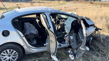Kütahya-Tavşanlı yolunda takla atan otomobilde 3 kişi yaralandı, biri ağır