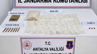 Antalya'da uyuşturucu operasyonunda 3 kg kokain ele geçirildi, 1 zanlı tutuklandı