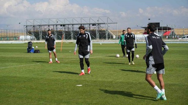 Muşspor, GMG Kastamonuspor maçı öncesi 1. Lig hedefiyle çalışmalarını sürdürüyor