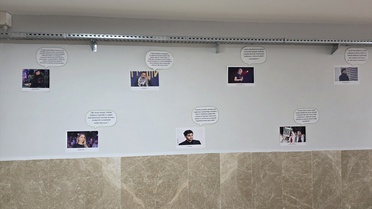 Aksaray Eskil'de öğrenciler Filistin Sokağı sergisiyle Gazze'ye dikkat çekti