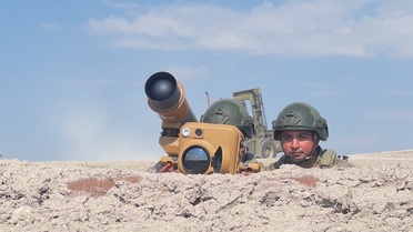 Ateş Serbest-2026'da Polatlı'da KARAOK tanksavar tanıtıldı, obüsler hedefleri vurdu