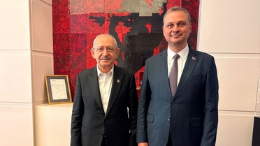 CHP Genel Başkanı Kılıçdaroğlu, Beylikdüzü Belediye Başkan Vekili Çebi'yi kabul etti