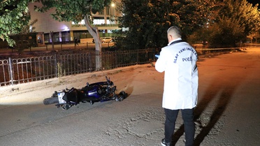 Kilis'te motosiklet devrildi, ağır yaralanan sürücü hastaneye kaldırıldı