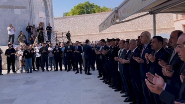 TBMM Başkanı Kurtulmuş, Konya'da Alaaddin Camisi'ndeki nöbet değişimini izledi