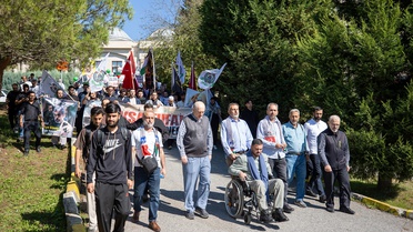 Sakarya ve Zonguldak'ta Filistin'e destek açıklaması yapıldı