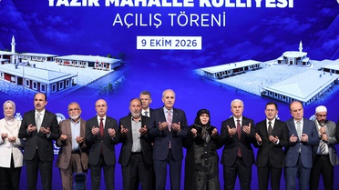 TBMM Başkanı Kurtulmuş, Yazır Mahalle Külliyesi'nde toplumsal birlik mesajı verdi