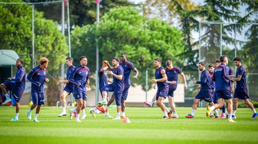 Thomas Reis yönetimindeki Trabzonspor, Samsunspor deplasmanına otobüsle gitti