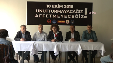 DİSK, KESK, TMMOB, TTB, 104 kişinin katledildiği 10 Ekim'in 11. yılında adalet istedi