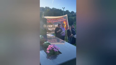 Ankara Gar Katliamı'nın 11. yılında Elif Kanlıoğlu Arhavi'de anıldı