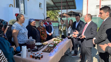 Bolu Mengen'de sağım hijyeni eğitimini tamamlayan 13 kursiyer sertifikalarını aldı