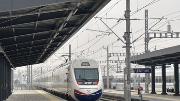 Çerkezköy-Kapıkule Hızlı Tren Hattı'nda ilk sefer başladı