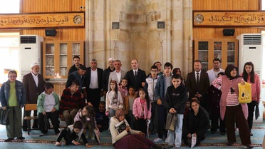 Erzurum Oltu'da özel ihtiyaçlı öğrenciler için engelsiz cami buluşması düzenlendi