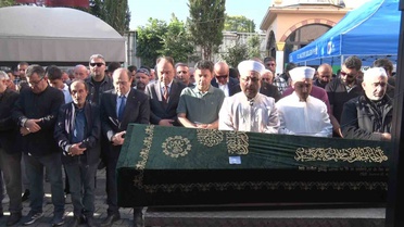Maltepe'de ilk 3 katı çöken binada ölen Hüseyin Özkurt için cenaze töreni düzenlendi