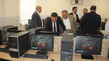 Sivas Zara'da İmam Hatip Ortaokuluna 24 bilgisayarlı teknoloji sınıfı açıldı