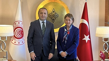 Ticaret Bakan Yardımcısı Tuzcu, İspanya Büyükelçisiyle 'Made in EU'yu vurguladı
