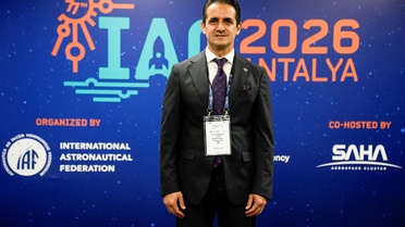 IAC 2026'da bilimsel başvuruda rekor kırıldı, OMÜ doktora öğrencisi üçüncülük kazandı