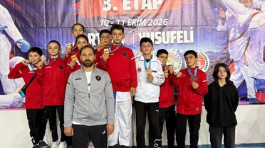Erzincanlı sporcular Artvin Yusufeli'de 4 altın, 4 gümüş, 4 bronz madalya kazandı
