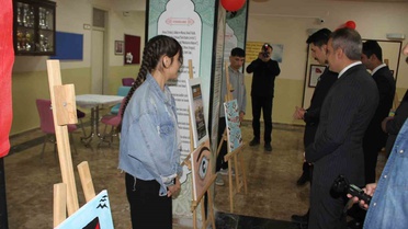 Malazgirt'te Süphan Anadolu Lisesi, Filistin'e destek için etkinlikte gelir topladı