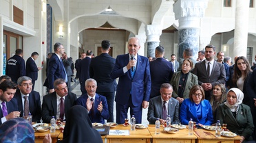TBMM Başkanı Kurtulmuş, Gaziantep'te cami ziyaretinde Terörsüz Türkiye mesajı verdi