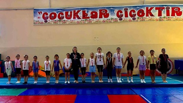 Bilecik'te Amatör Spor Haftası kapsamında jimnastik ve yüzme müsabakaları düzenlendi