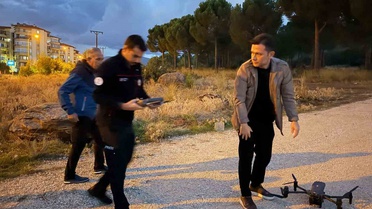 Denizli Merkezefendi'de Alzheimer hastası kadın için ormanlık alanda arama sürüyor