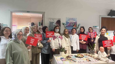 Düzce İl Sağlık Müdürlüğü, anne adaylarına normal doğum ve emzirmeyi anlattı