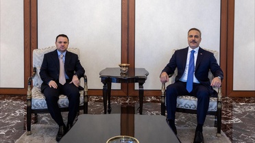 Hakan Fidan ve Akın Gürlek'ten sürpriz görüşme