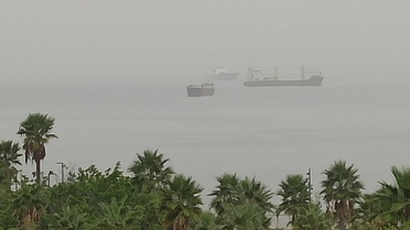 Suriye'den gelen toz İskenderun'da hava kalitesini düşürdü, görüş mesafesi azaldı