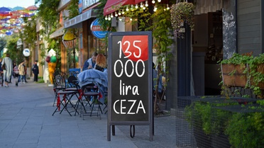 Ticaret Bakanlığı Ortaköy'de fiyat listesi olmayan mekana 135 bin 82 lira ceza kesti