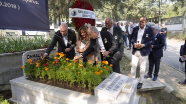 Kartal Belediyesi eski Park ve Bahçeler Müdürü Cemal Şahan, 8. ölüm yılında anıldı