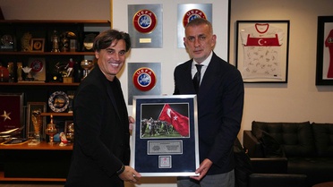 İbrahim Hacıosmanoğlu, Montella ile vedalaştı