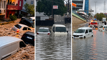 İstanbul'da felaket gecesi: 2 can kaybı, 2 bin 518 ihbar