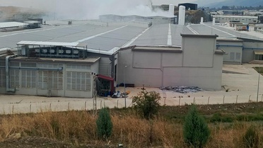 Kahramanmaraş Türkoğlu'da oksijen tankı patladı, durum kontrol altına alındı