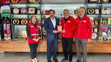 Eskişehir Gençlik ve Spor İl Müdürlüğü Kızılay'dan Kurumsal Bronz Madalya aldı