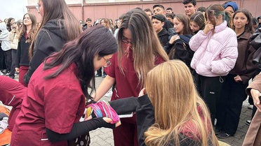 Kütahya Tavşanlı'da deprem tatbikatında okul 2 dakika 40 saniyede boşaltıldı