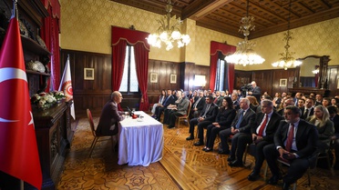 TBMM Başkanı Kurtulmuş, Roma'da düzenlenen Türk Toplumu Buluşması'na katıldı.