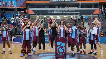 Trabzonspor, Sabah BC'yi 100-83 yenerek Basketbol Şampiyonlar Ligi'nde 2'de 2 yaptı