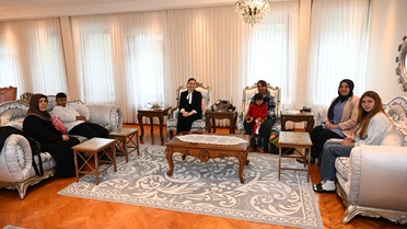 Canan Sezer, Edirne Şehir Gönüllüleri Vakfında koruyucu ailelerle buluştu