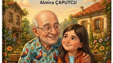 Denizli'de 8 yaşındaki Almira Çaputçu dedesinin 'Dırdır Dede' kitabını imzalayacak